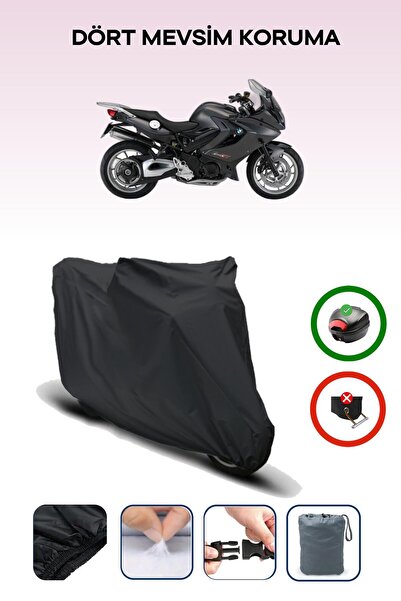 Breen Black Rear Bag Compatible Bmw F 800 Gt Compatible Motorcycle Tarpaulin ...