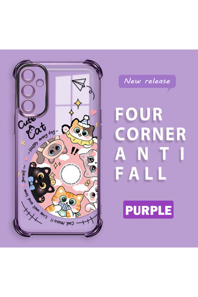 ucuc حافظة هاتف من السيليكون الشفاف متوافقة مع هاتف سامسونج جالاكسي A14