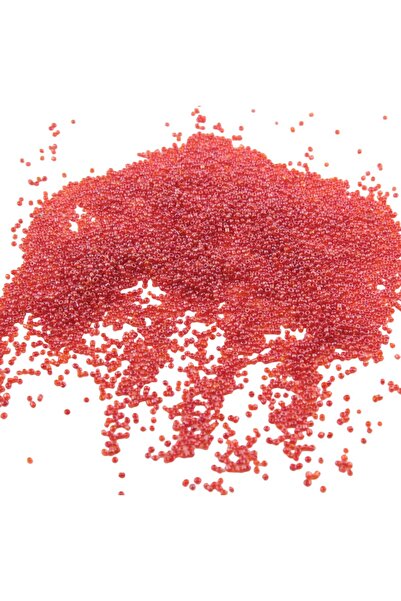 Serhat Aksesuar ve El İşçilik برتقالي داكن (11/0) حبيبات رملية 2 مم 70 جرام