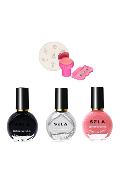 SELA Kit de ștanțare unghii nr. 15,