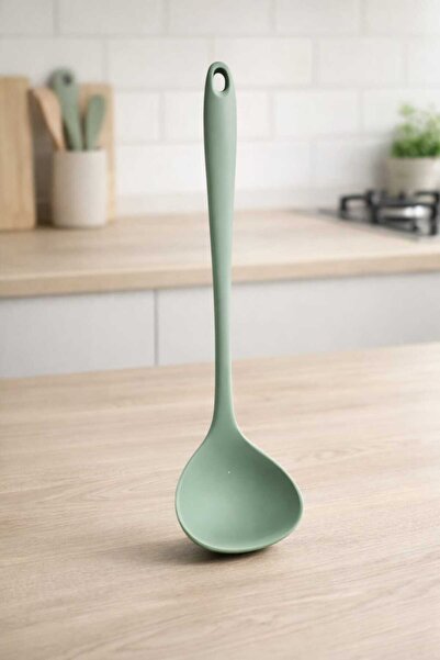 CKM silikon Fireproof Non-Stick Silicone Ladle