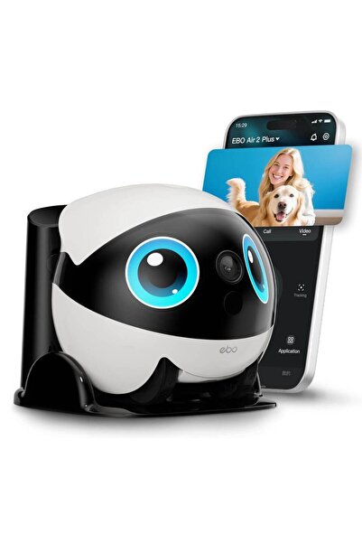 Enabot روبوت كاميرا منزلية EBO Air 2 Plus FamilyBot 3 K