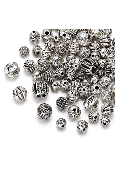 Choice14 20grams style 08 20/50Grams Ancient Silver Color Alloy Mixed Beads B...