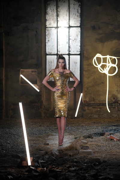 Bitolia Gallery Rochie Aura Gold