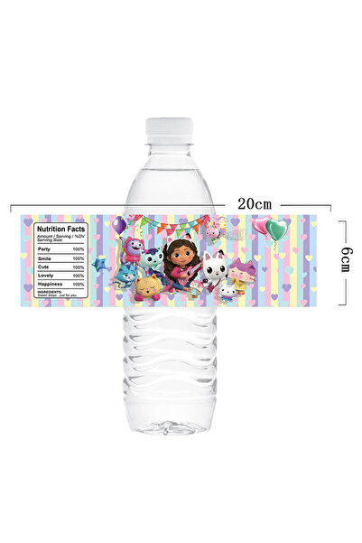 Choice 10pcs c Gabbys Dollhoused Water Bottle Label Set - Gabbys Birthday Dec...
