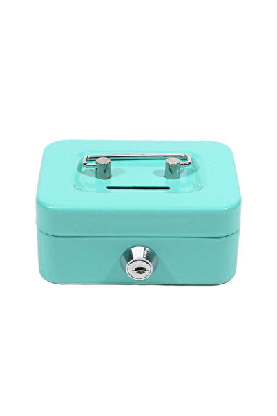 choice2 Green Metal Money Saving Box With Key Lk Coin Container Mini Money Or...