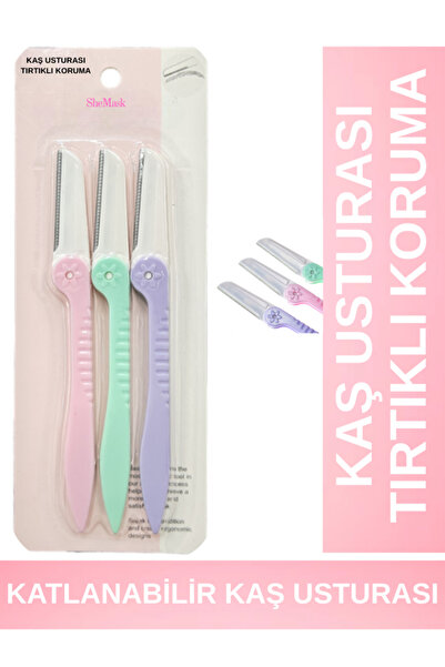 SheMask Kaş Usturası – Yüz Tüy Alıcı,Kaş Şekillendirici & Tüy Temizleme Ustur...
