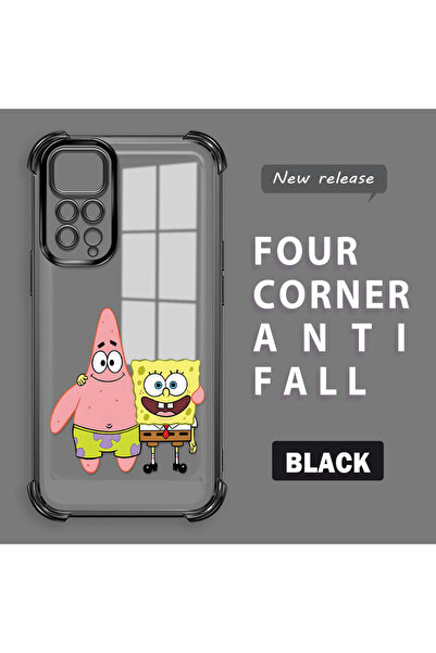 ucuc حافظة حماية من السيليكون الشفاف المتوافقة مع هاتف Xiaomi Redmi Note 11 م...