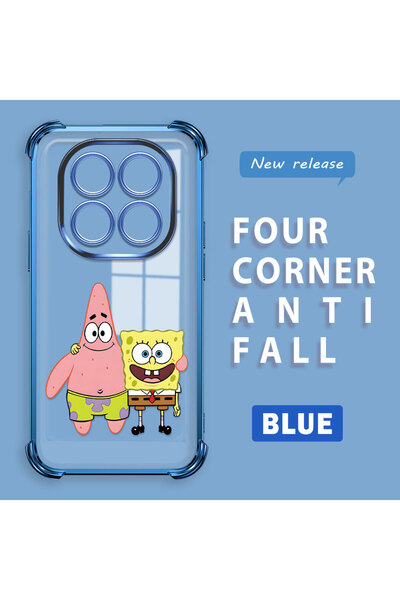 ucuc Xiaomi Redmi Note 14 Pro 4g Compatible Childhood Joy Spongebob Transpare...