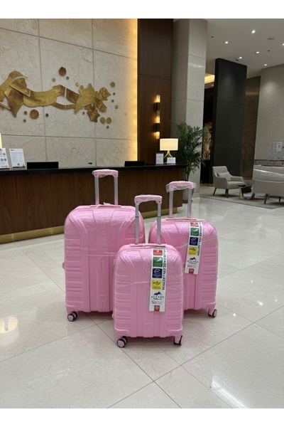 Accord 3’lü Polikarbon Valiz Seti | Büyük–Orta–Kabin |