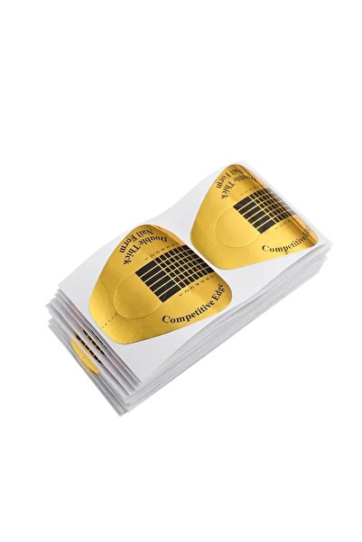 SELA Șabloane pentru construcția unghiilor, tip potcoavă, 100 buc.