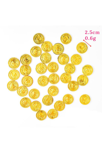 Choice ٥٠ قطعة من العملات المعدنية، ٥٠/١٠٠ قطعة من العملات الذهبية للقراصنة، ...