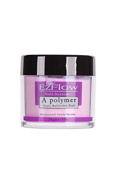 EzFlow Pudră acrilică roz pentru construcții EzFlow, 28 g