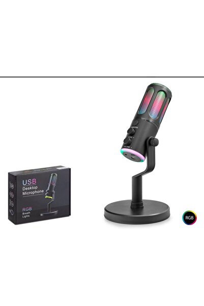 fortrek Profesyonel Oyuncu ve Yayıncı RGB Işıklı Gaming Mikrofon, DSP Gürültü...