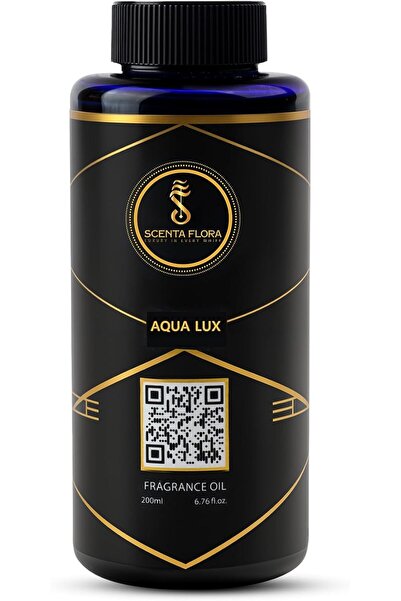 SCENTA FLORA زيت عطري أكوا لوكس لموزع العطور، علاج عطري، 200 مل