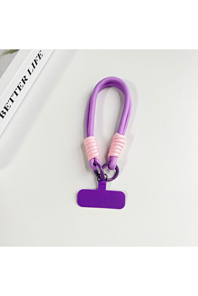 choice2 حبل تعليق عالمي جديد منسوج يدوياً من بوليستر /النايلون، لون بنفسجي، م...