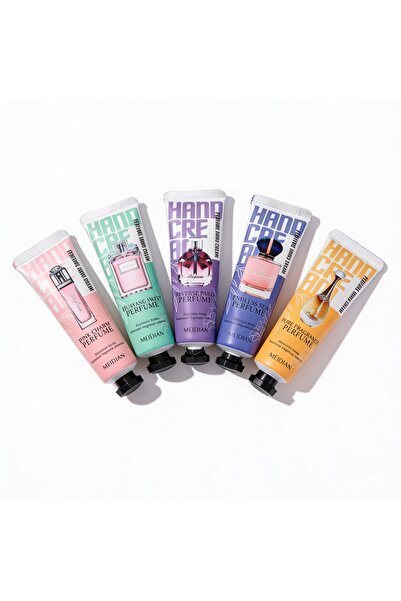 MEIDIAN Set of 5 hand creams, perfumes,