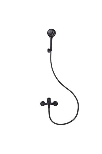 Maison Mex Set baterie cadă/cabinã duș SUNRISE L.21.2 l.18.6/15.5 negru mat