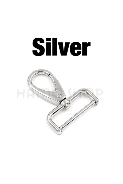 Choice7 مشابك معدنية فضية قابلة للفصل مقاس 20 مم، متوفرة بأطوال 16/20/26/32/3...