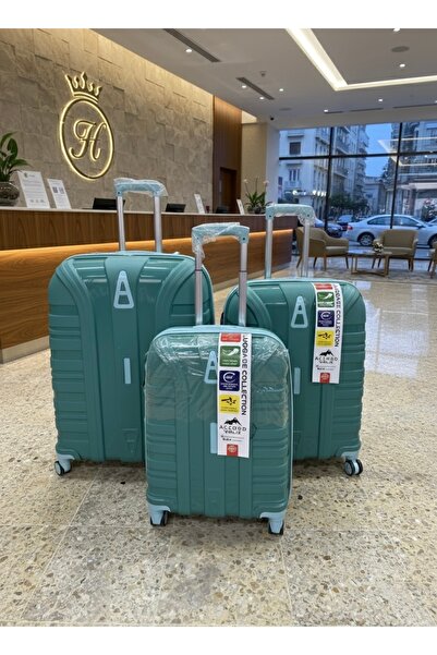 Accord 3’lü Polikarbon Valiz Seti | Büyük–Orta–Kabin |