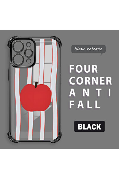 ucuc جراب هاتف شاومي ريدمي 12 4G متوافق مع هاتف فريش ريد آبل مصنوع من السيليك...