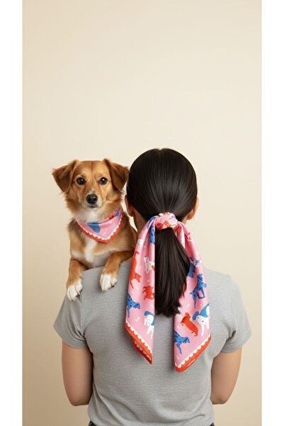 Başka Bir Hayat Diliyorum Fular Kedi Köpek Yetişkin Çocuk Unisex