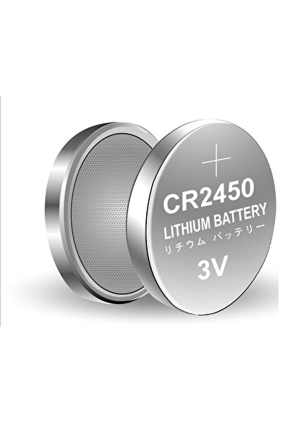 ATAELEKTRONİK 1 ADET - CR2450 Arac Kumandasi Uyumlu Cr2450 Dl2450 Otomobil Ar...