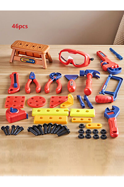 Choice1 46 piece set Children Toolbox Toy Boy Simulation Maintenance Electric...