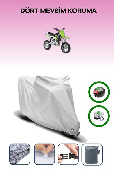 Breen حقيبة خلفية رمادية اللون وقماش محرك متوافق مع Keeway Cooper