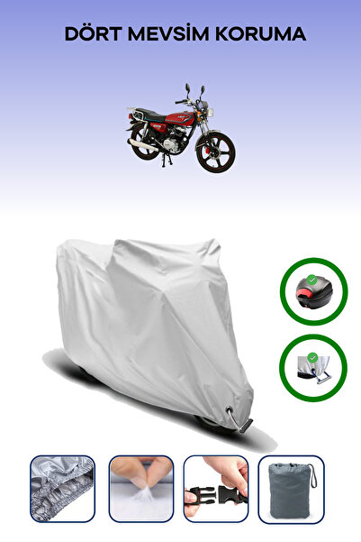 Breen حقيبة خلفية رمادية اللون ومتوافقة مع قماش المحرك المتوافق مع Abush CGA 125i