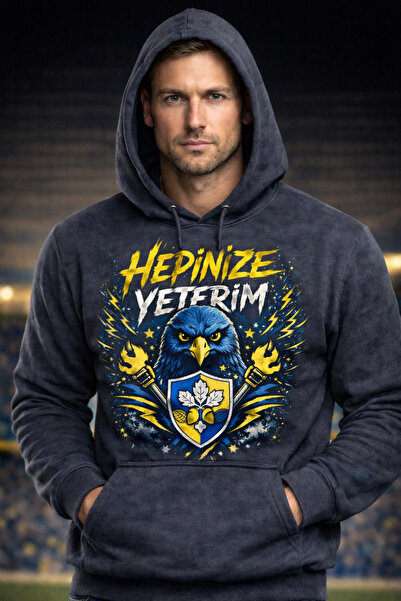 PERISENSE I'M Sick of You Combed Cotton Hoodie Premium 100% Cotton