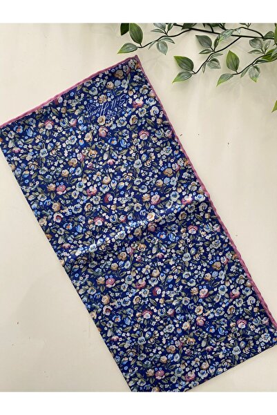 Silk Home Carnation Pattern Soft Cotton Scarf