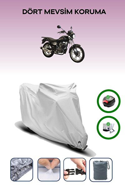 Breen حقيبة خلفية رمادية اللون ومتوافقة مع قفل Asya Elegant 150 متوافق مع قماش المحرك