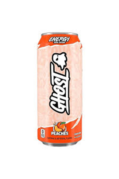 Ghost Tea Peach Energy Drink 473ml,Pack of 12pcs