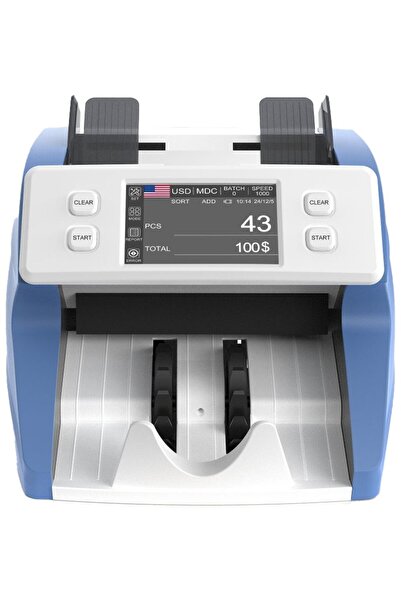 Sigma KSN Mini 10 Ülkeli Profesyonel Sayım Para Sayma Makinesi, Müşteri Ekran...