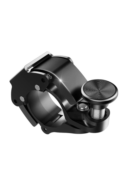 Choice جرس دراجة من الفولاذ المقاوم للصدأ الأسود، بوق دراجة جبلية، جرس دراجة يُثبّت على المقود بصوت واضح ونقي.