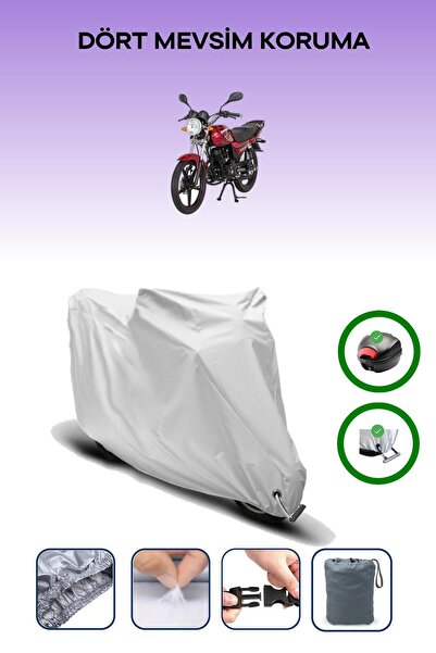 Breen Gray Rear Bag and Lock Compatible Mondial 100 Mg Superboy Compatible Mo...