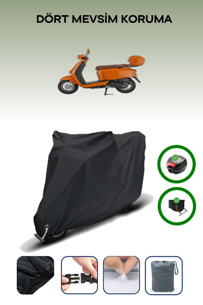 Breen حقيبة خلفية سوداء وقماش محرك متوافق مع قفل مونديال فيراجو 50