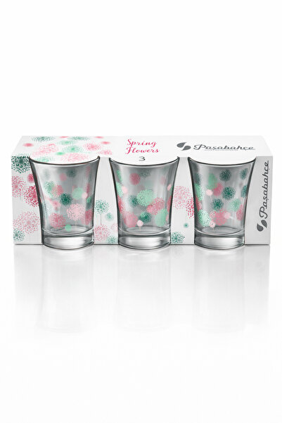 Paşabahçe 420014 3 Adet Spring Flowers - Yaz Çiçeği Meşrubat Bardağı 240cc