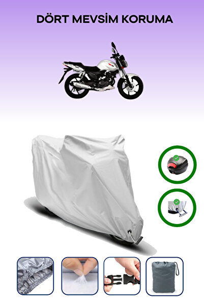 Breen حقيبة خلفية رمادية اللون ومتوافقة مع قماش المحرك المتوافق مع RKS Titanic 150