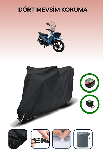 Breen حقيبة خلفية سوداء وقماش محرك متوافق مع Apachi Myra