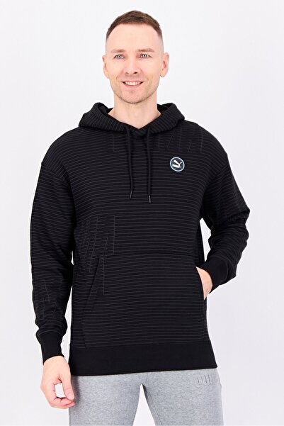 Puma Men Sportswear Fit Long Sleeve Outdoor Hoodie, Multicolor