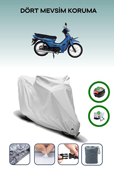 Breen Gray Rear Bag and Lock Compatible Mondial 100 Sfc Basic X Compatible Mo...