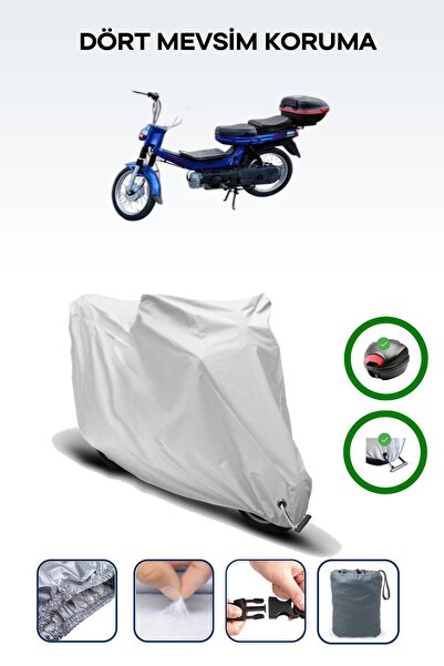 Breen حقيبة خلفية رمادية اللون وقماش محرك متوافق مع قفل كانوني باور جي إكس إل