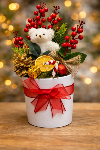 NAROVA HOME ديكور دب سيراميك S أزرق بلون الكوبالت مصنوع من الكوكينا الاصطناعي...