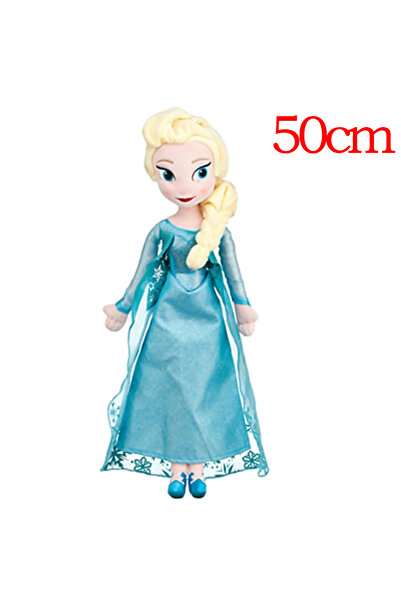 Choice دمية آنا وإلسا من فيلم فروزن، ملكة الثلج، قطعة واحدة، 40-50 سم، دمية م...