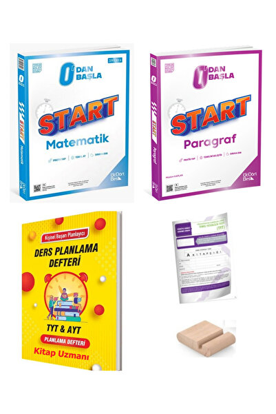 Üç Dört Beş Yayıncılık Start Matematik+Start Paragraf / Sıfırdan Başla+Deneme...