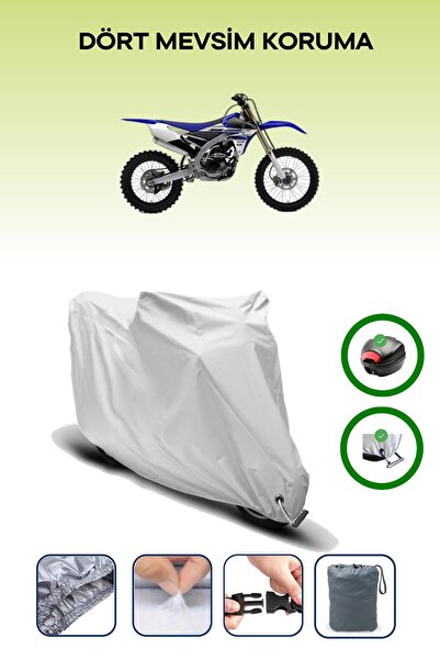 Breen Gray Rear Bag and Lock Compatible Yamaha Yz 250 F Compatible Engine Cover
