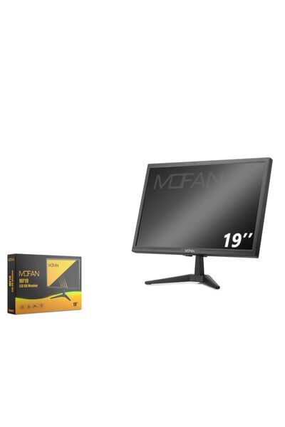 fortrek Led HD Monitör Hoparlör HDMI + VGA 75HZ 1440X900 IPS Panel Siyah