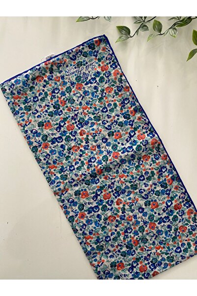 Silk Home Carnation Pattern Soft Cotton Scarf